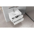 Milano underskab m/vask 80 cm hvid